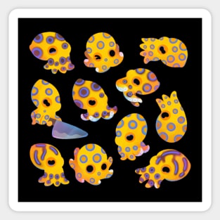 Blue-ringed octopus Sticker